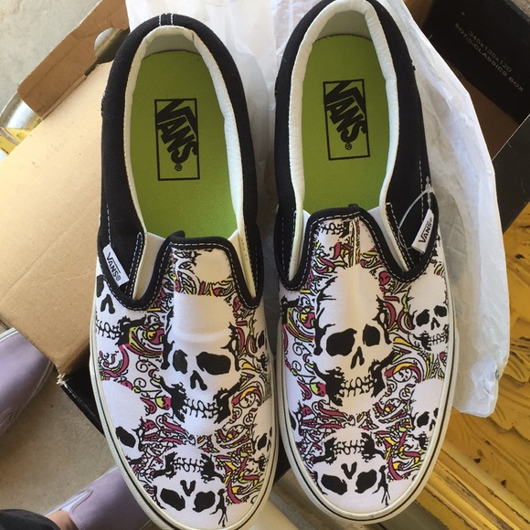 Vans Other - Vintage Vans SKULL GARDEN Men’s 9.5 Women’s 11